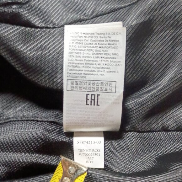 Banana Republic Women’s 10 Wool Blend Herringbone Grey Full Zip Lined Jacket - Picture 4 of 12